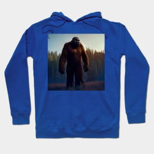 Sasquatch in Nature Hoodie